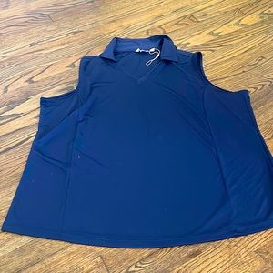 Lady Hagen sleeveless golf polo
